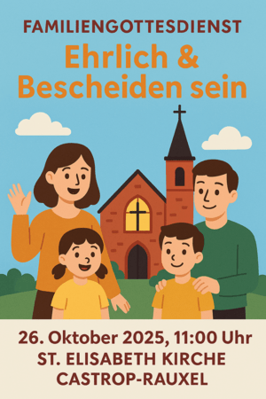Familiengottesdienst am 26.10.